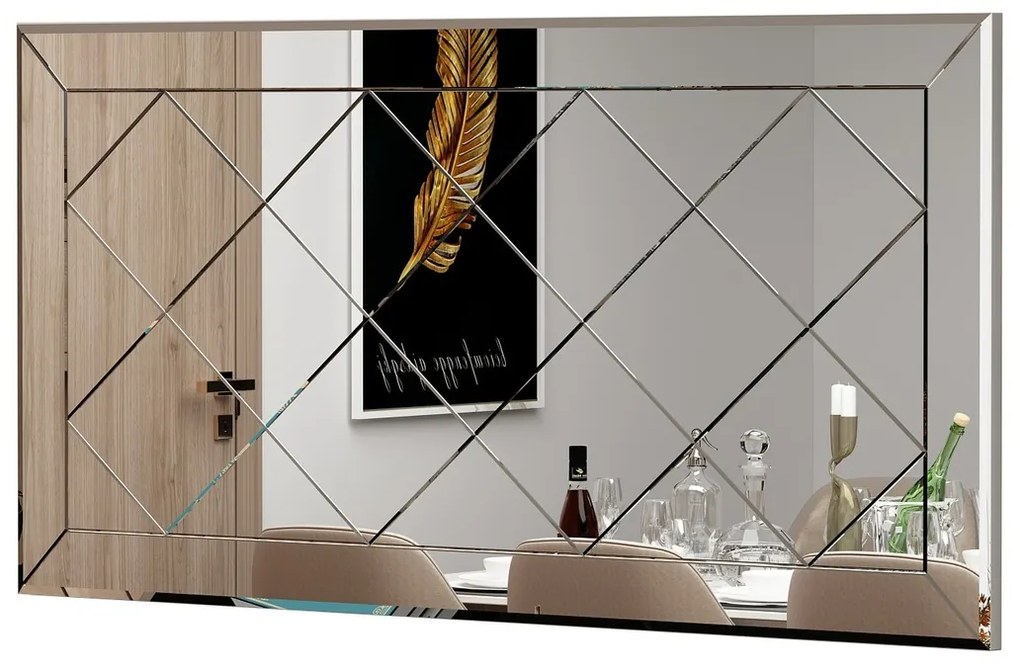 Lustro Pauli White 60 x 120 cm