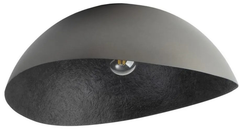 Lampa sufitowa SOLARIS 1xE27/60W/230V srebrno-czarna