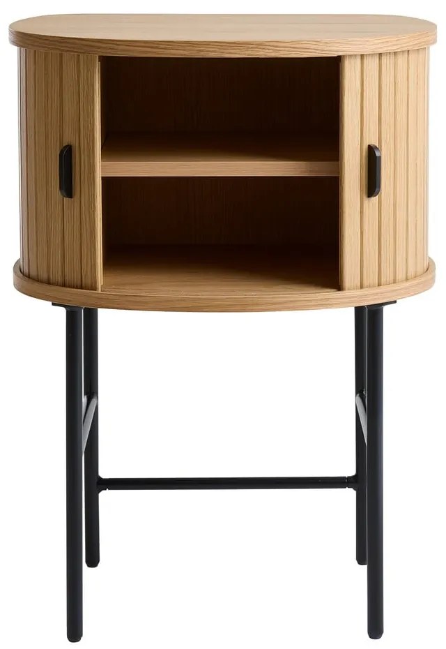 Szafka nocna w naturalnym kolorze Nola – Unique Furniture