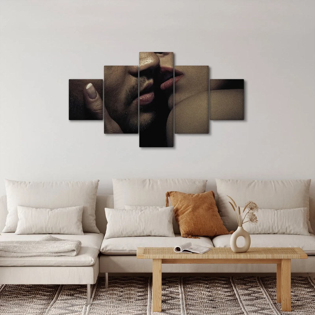 Obraz - Pocałunek (125x70 cm)