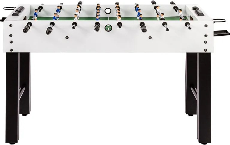Stół piłkarski GamesPlanet® Glasgow, 121x101x79 cm, biały