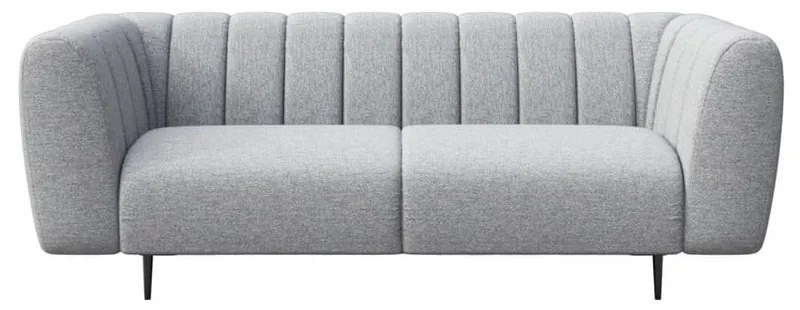 Jasnoszara sofa 210 cm Shel – Ghado