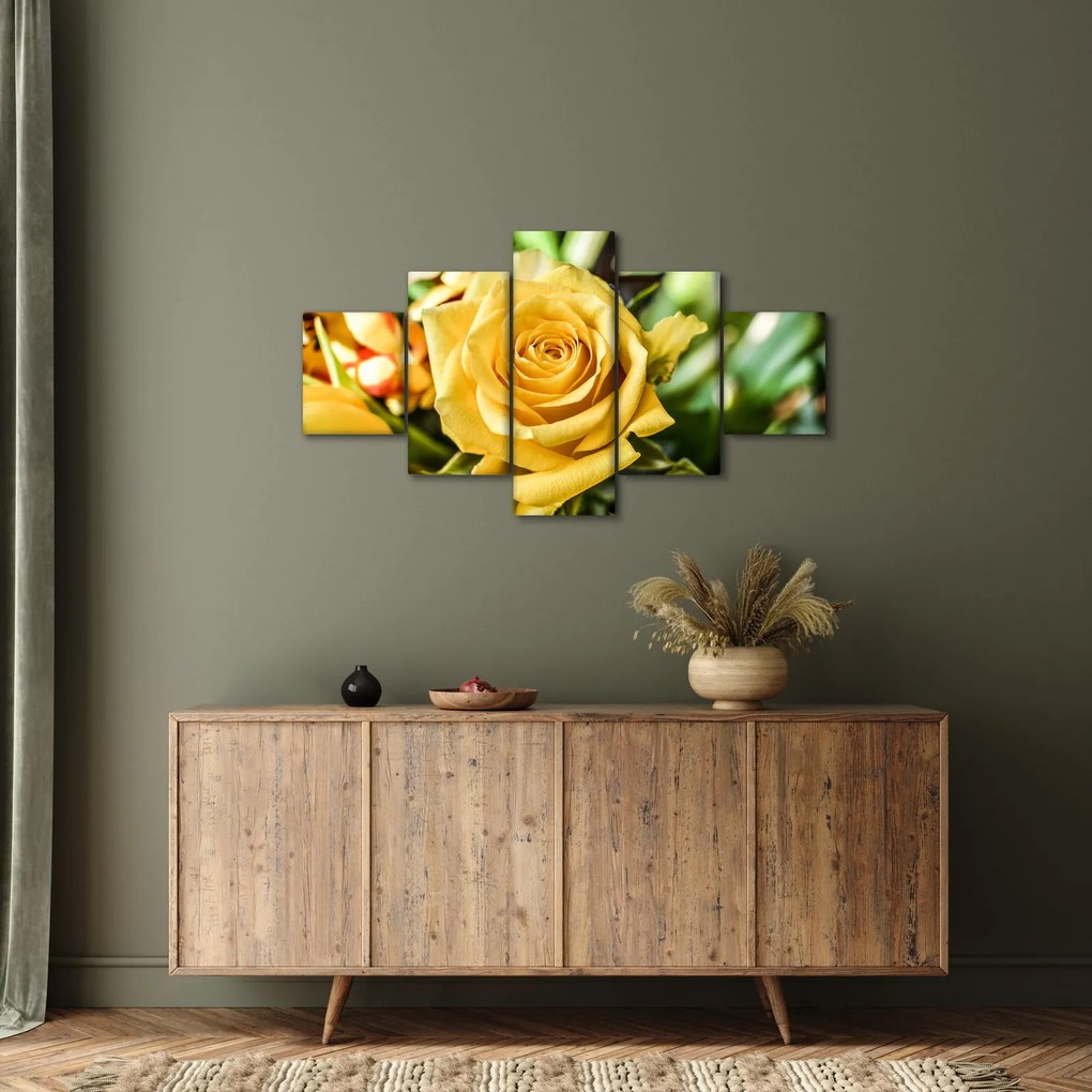 Obraz róży (125x70 cm)