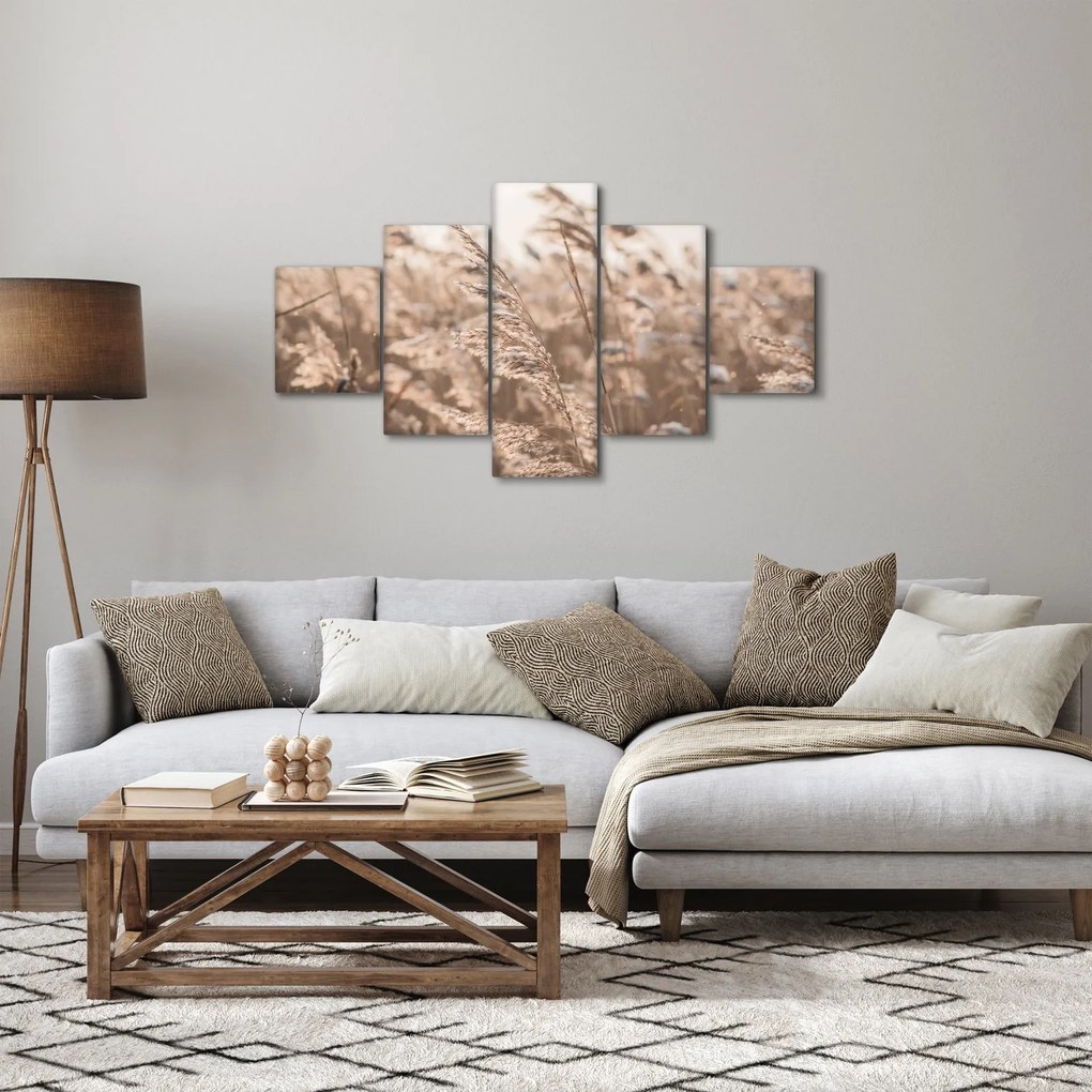 Obraz - Łąkowy wianek (125x70 cm)