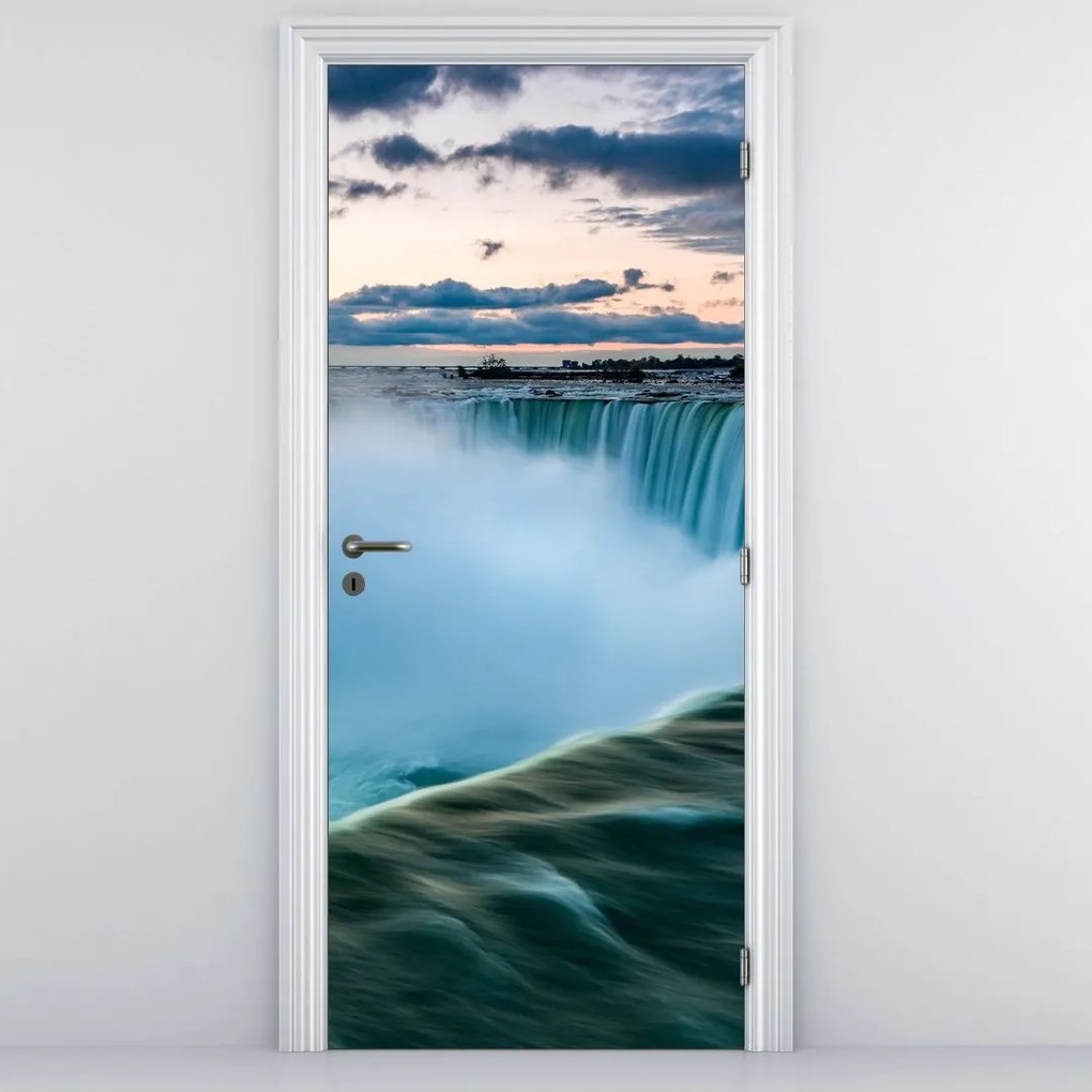 Fototapeta na drzwi - Wodospady (95x205cm)