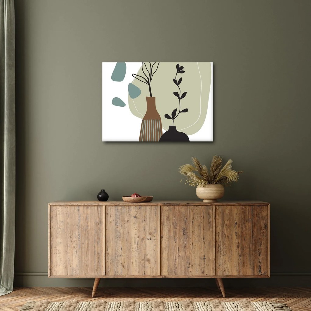 Obraz - Kwiaty w wazonie N⁰2 (70x50 cm)