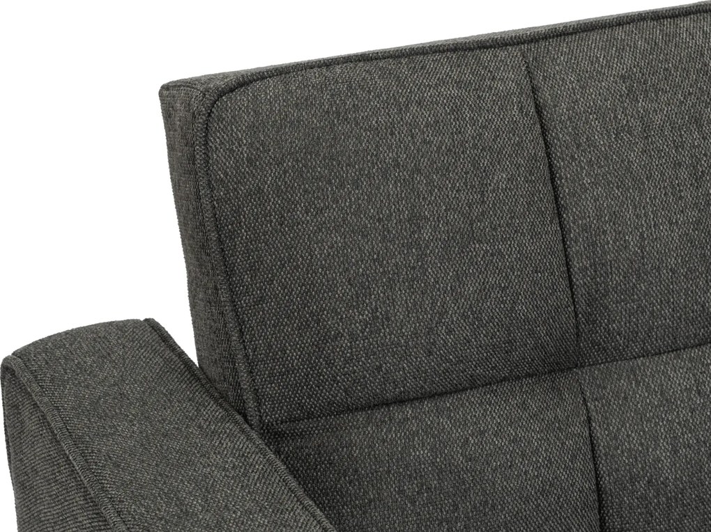 Fotel z funkcją spania - amerykanka Aster, kolor czarny