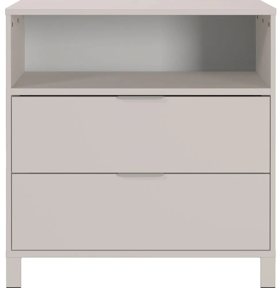 Kremowa komoda dziecięca 89x92x54 cm Alkmaar – Germania