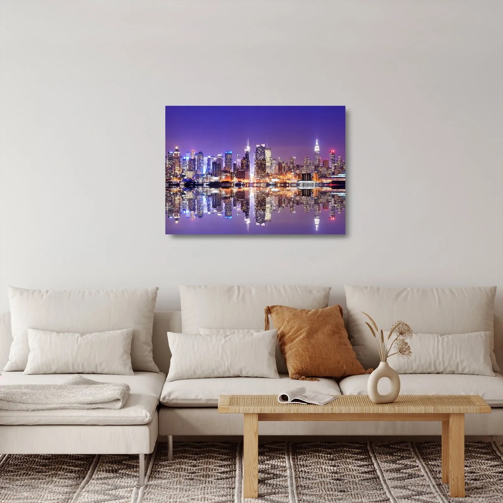 Obraz na szkle Manhattanu (70x50 cm)