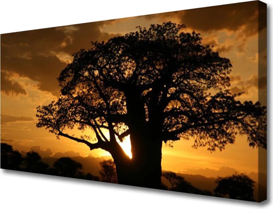 Obraz na płótnie Stary Dąb w Polu