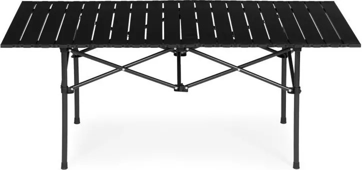 Składany stolik turystyczny Trevio 1201, 119x55,5 cm, czarny