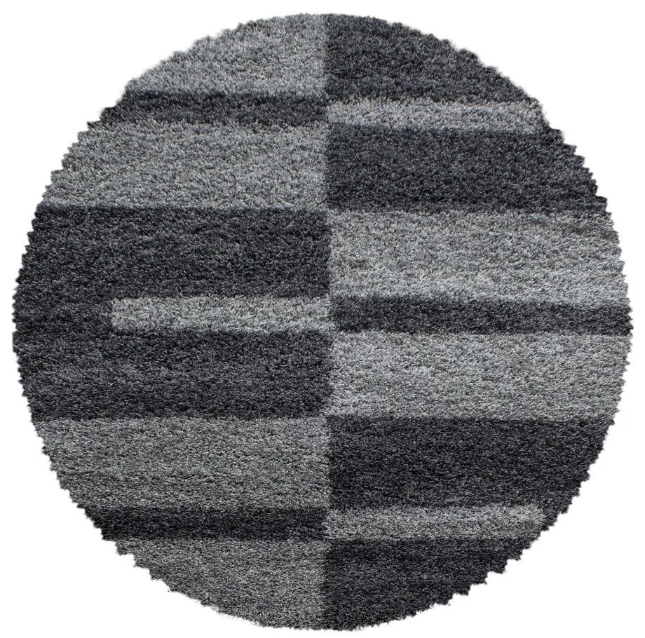 Ciemnoszary okrągły dywan ø 160 cm Gala – Ayyildiz Carpets