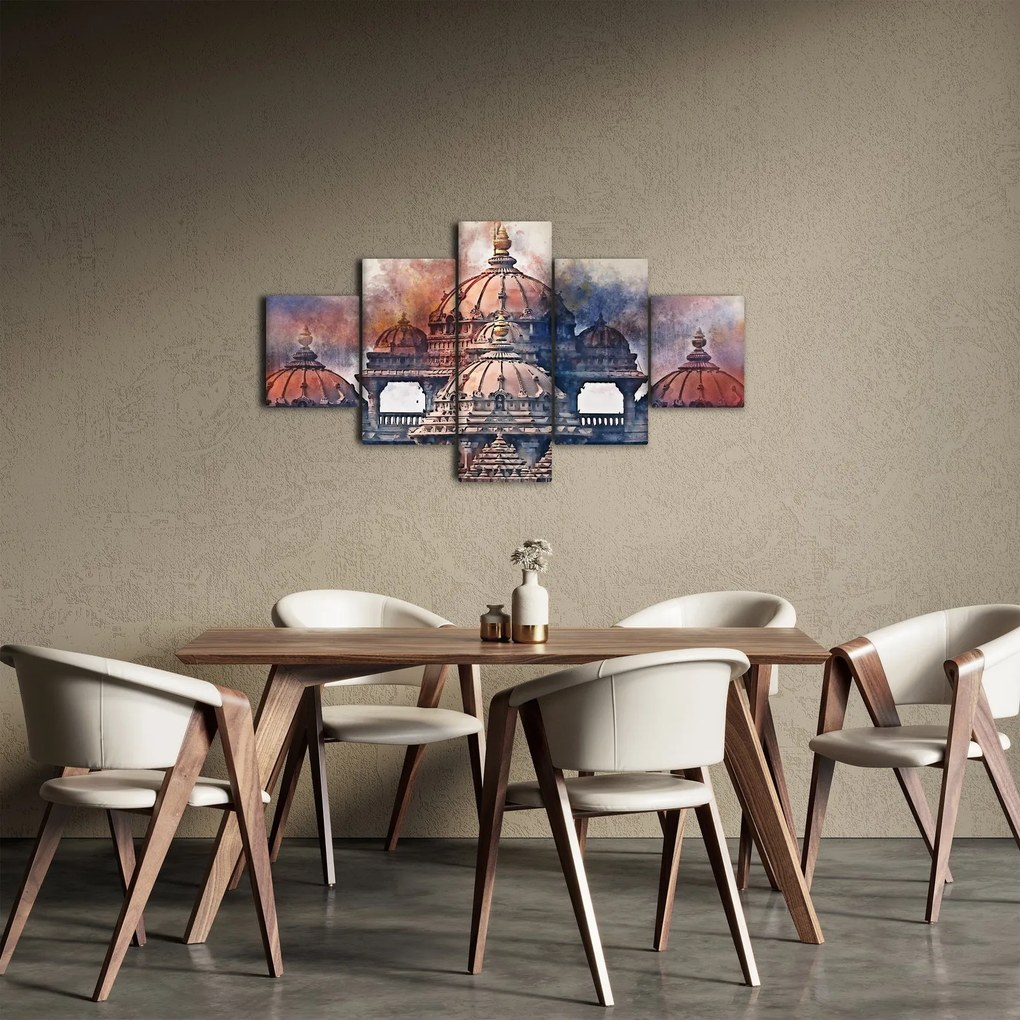 Obraz - Akshardham, New Delhi, Indie (125x70 cm)