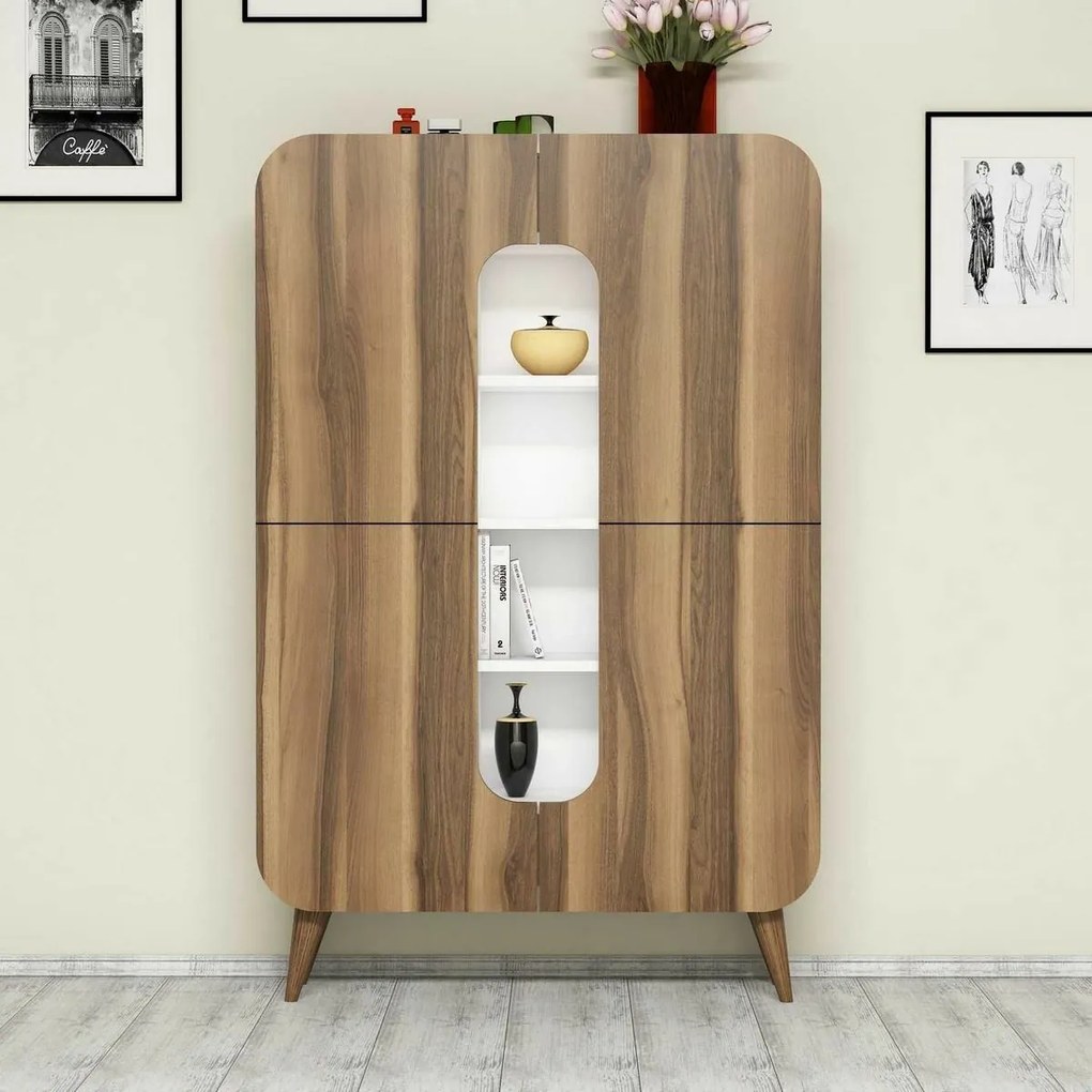 Szafka Mine Walnut and White