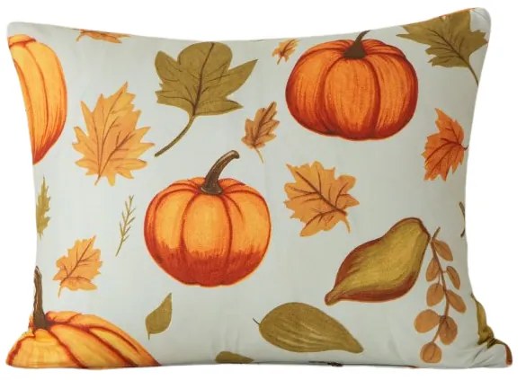 Poszewka na poduszkę z mikrofibry AUTUMN PUMPKINS 40x50 cm, kolorowa