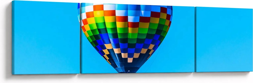 Obraz - Balon na gorące powietrze (170x50 cm)