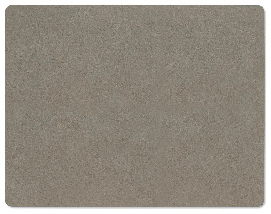 Mata stołowa ze skóry ekologicznej 35x45 cm Square L Nupo – LIND DNA