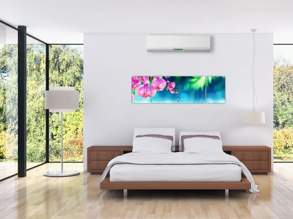 Obraz - Orchidea (170x50 cm)