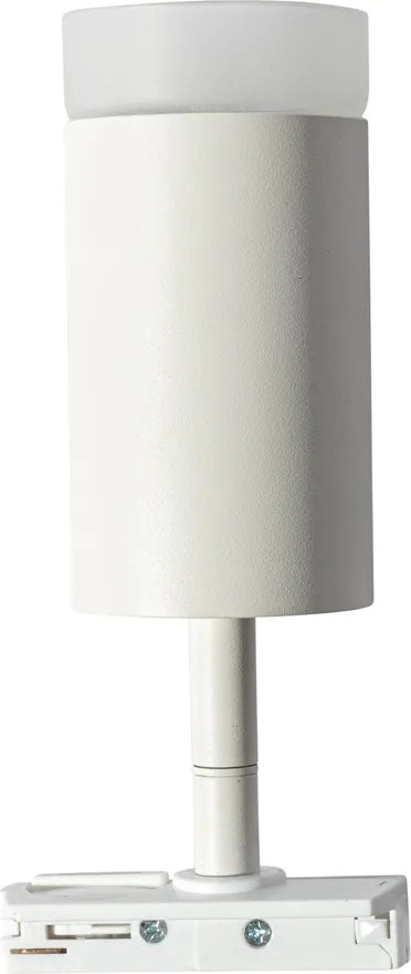 Nowoczesny reflektor z białym pierścieniem do systemu szynowego jednofazowego GU10 50 mm - Iconic Jeana