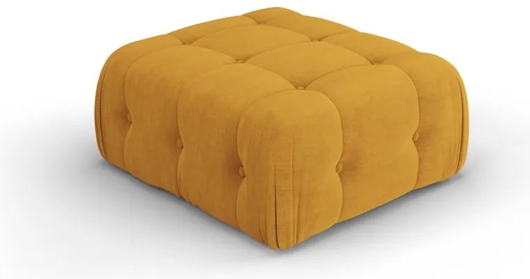Musztardowy podnóżek Ferento – Cosmopolitan Design