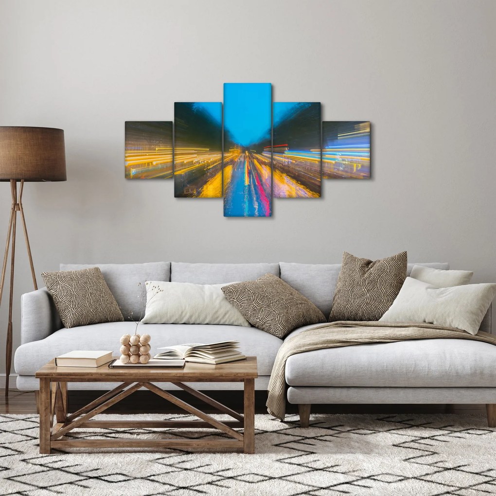 Obraz - Obraz abstrakcji (125x70 cm)