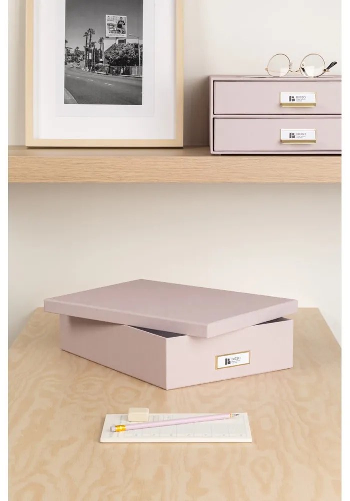 Kartonowy organizer na dokumenty Oskar Restore Paper Laminate – Bigso