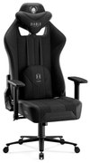 Materiałowy fotel gamingowy czarny Diablo X-Player 2.0 King Size