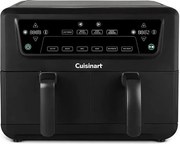 Frytkownica beztłuszczowa Cuisinart Airfryer AFD10OBLE 10,4L Podwójne Komory 2400W Czarna, 7 Trybów, Bez PFAS