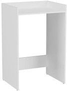 Szafka biała obudowa na pralkę z blatem Z3-S07