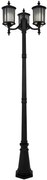 Czarna wysoka latarnia ogrodowa - 2X A444 S4-L53