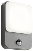 Redo 90133 - LED Kinkiet zewnętrzny z czujnikiem COLIN 1xLED/9W/230V IP54
