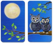 Szklane płyty ochronne SOWY na kuchenkę – 2 sztuki, WENKO