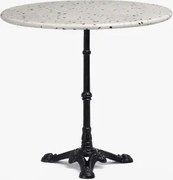 Stół Barowy Vertuo Z Lastryko Blanco & Redondo & Czarny - Sklum