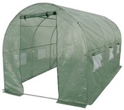 Happy Green Tunel foliowy 2 x 3,5 m, zielony
