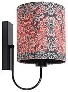 Designerski kinkiet z czerwonym abażurem - S379 L0-G64