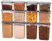 Pojemniki 12 szt. na żywność Fresco – Hermia