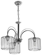 Żyrandol na łańcuchu 3xE27/60W/230V