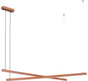 Argon 8837 - LED Żyrandol na lince MIAMI LED/74W/230V 3000K brązowy
