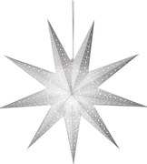 Dekoracja bożonarodzeniowa 1xE14/25W/230V śr. 60 cm srebrna