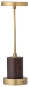 Lampa stołowa LED w kolorze złota ze ściemniaczem i metalowym kloszem (wysokość 30 cm) Chico – Bloomingville