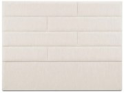 Beżowy tapicerowany zagłówek 180x120 cm NY – Cosmopolitan Design