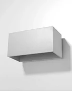 Kinkiet QUAD MAXI szary SOLLUX  LIGHTING