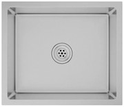 Srebrny zlewozmywak ręcznie robiony R3-F58