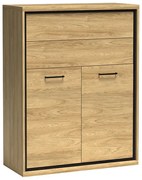 Niska komoda hikora naturalna G5-A89