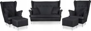 Zestaw wypoczynkowy sofa + 2 fotele Family Meble