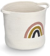Kosz do przechowywania z plecionki RAINBOW, Ø 32 cm