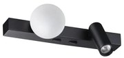 Ideal Lux - LED Kinkiet PING PONG 2xLED/3W/230V CRI 90 czarny