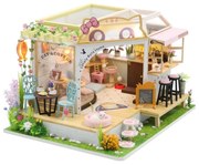 2Kids Toys - Domek dla dzieci Kocia kawiarnia z ogródkiem 2xAAA