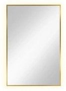 Lustro łazienkowe LUMO 90x60cm złote z oświetleniem LED BALTICA DESIGN