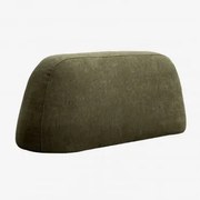 Oparcie O Szerokości 80 Cm Do Modułowej Sofy Tapicerowanej Giorgia Tkaniny Verde Army - Sklum